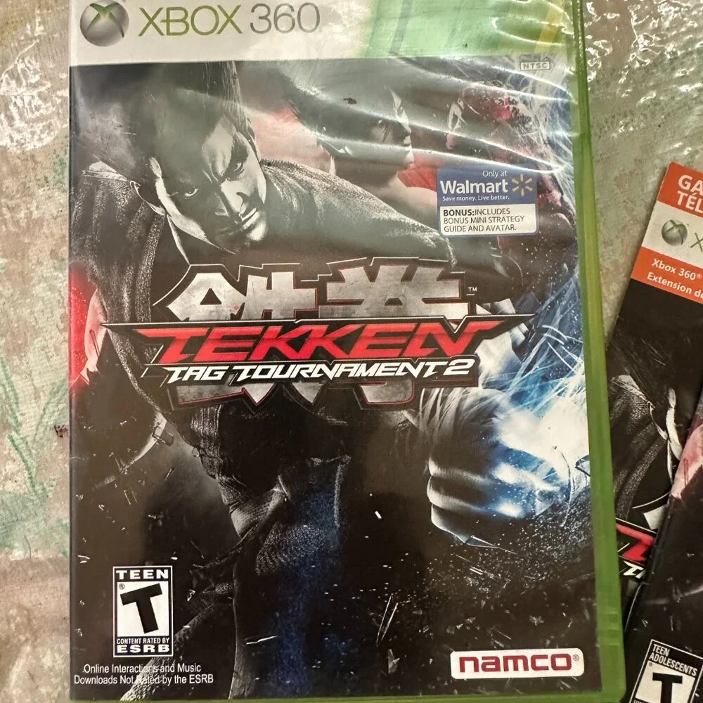 Tekken Tag Tournament 2 (Microsoft Xbox 360, 2012) & Hyrule Warriors (Wii U, 201